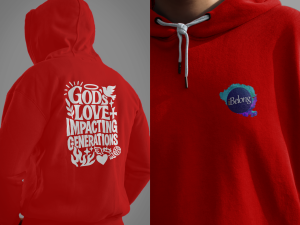 Generations Merch Hoodie  (Cherry Red)